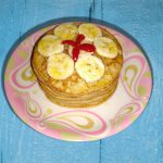Oats and banana pancakes