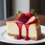 cheesecake with strawberry