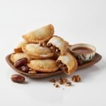 Walnut Date Gujiya recipe with dates and walnuts filling