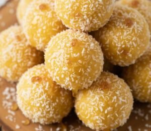 coconut pineapple  ladoo recipe