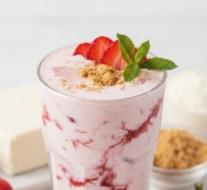 Strawberry Cheesecake Smoothie – Creamy, Healthy & Delicious 7 how to make strawberry cheesecake smoothie
