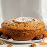 Eggless Carrot and Dates Cake Recipe