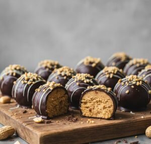 Peanut Butter Chocolate Balls