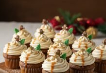 Ginger Bread Cupcakes Recipe – Soft, Moist, Eggless & Perfectly Spiced Dessert Ginger Bread Cupcakes Recipe